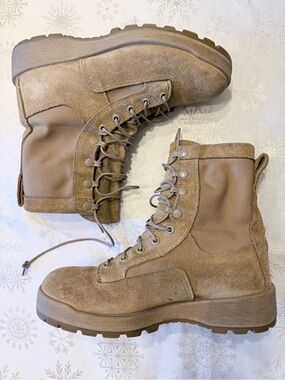 Altama US Army Gore-Tex Combat Boots size 6 Flight Combat Crewman Tan
